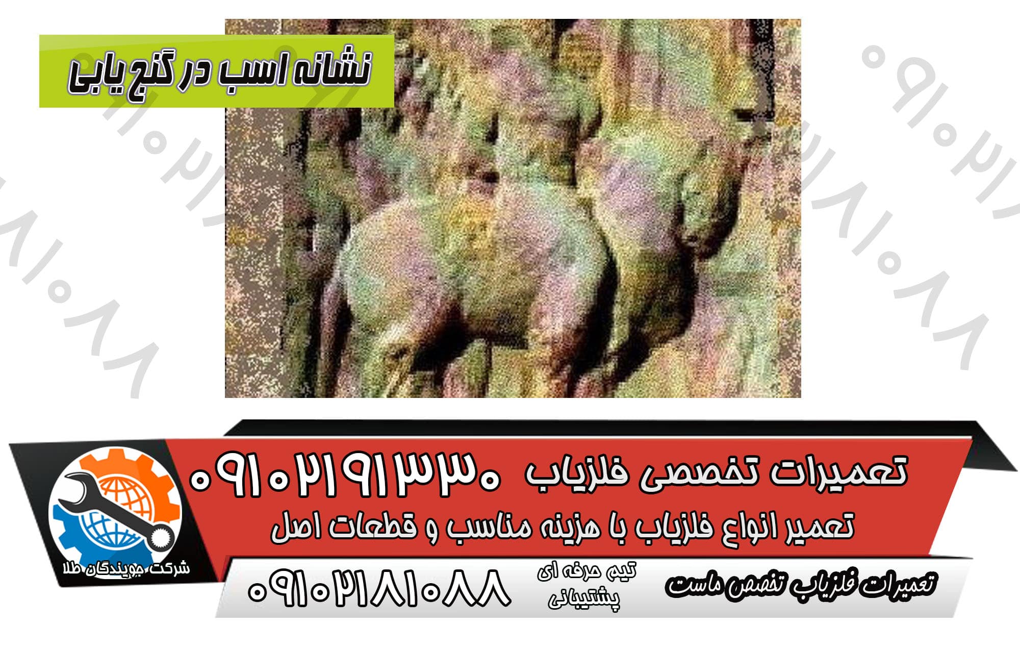 نشانه اسب در گنج یابی